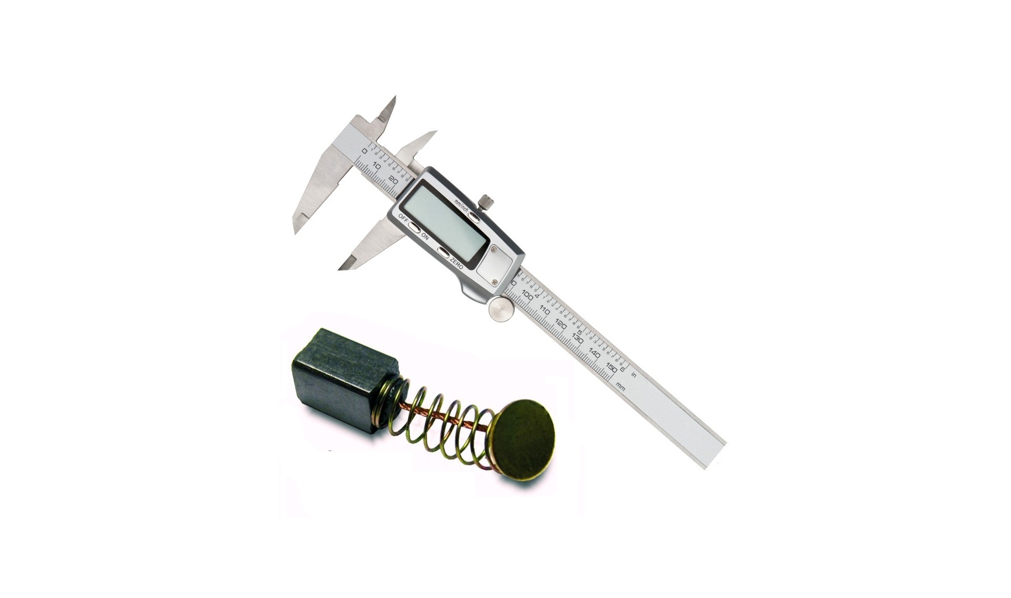 Uhlíky podle rozměrů